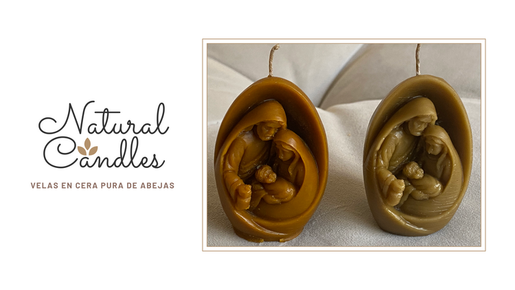 Velas navideñas