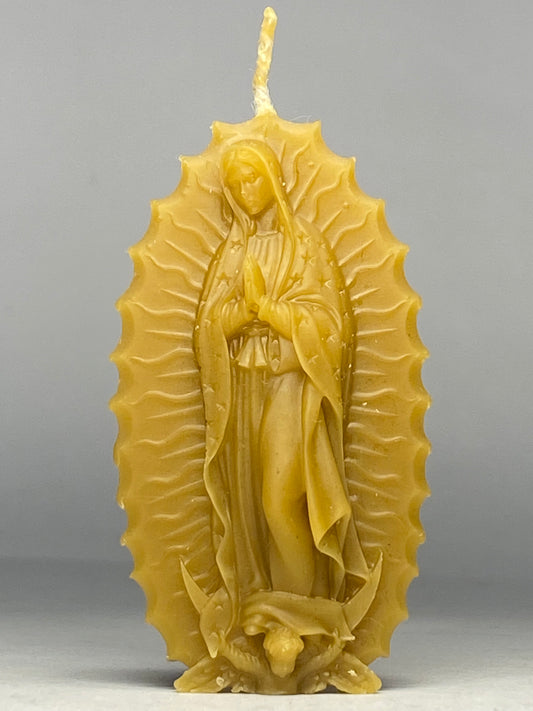 Vela mini Nuestra Señora de Guadalupe 🐝
