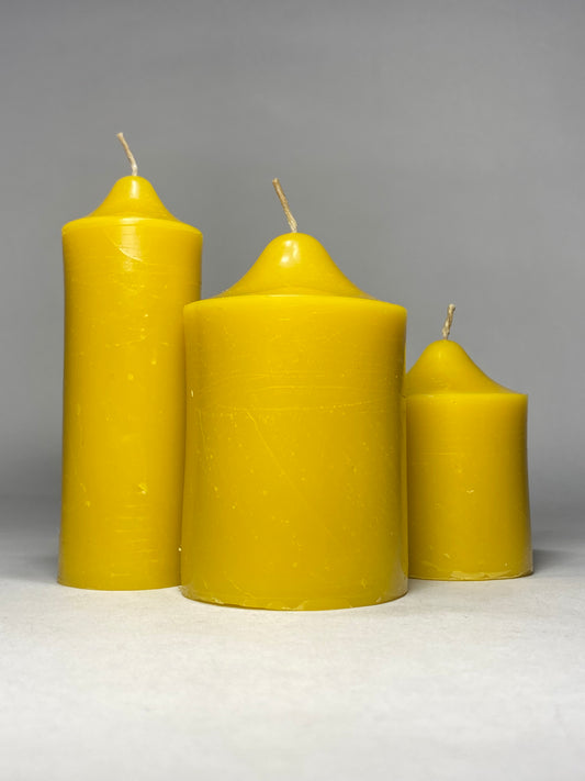 Veladora estilizada Cilindro 🐝