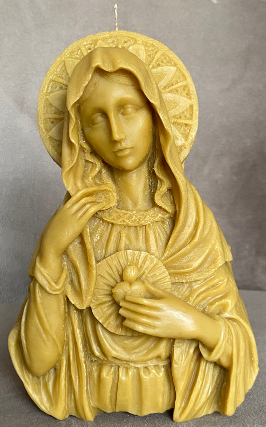 Vela Inmaculado Corazón de María 🐝
